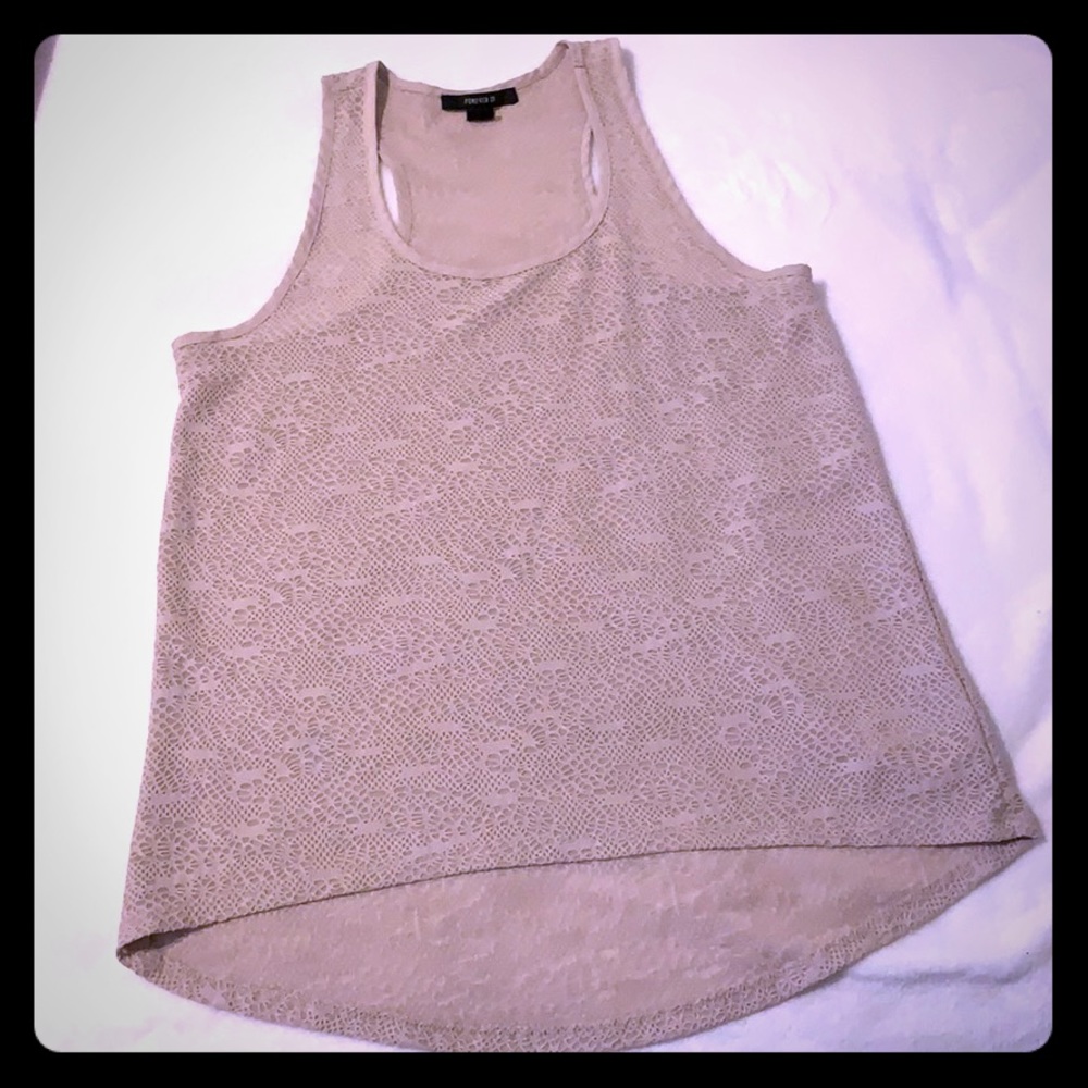 sleeveless blouse. Gently used